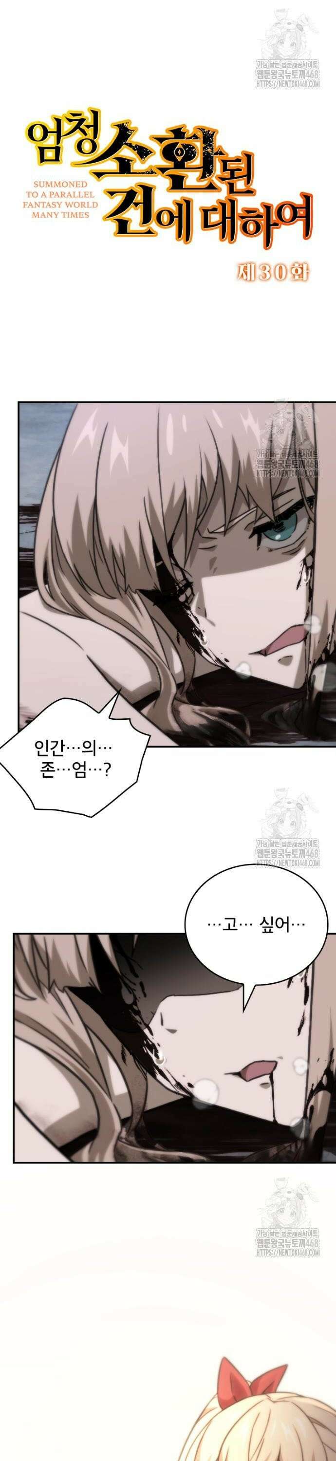 엄청 소환된 건에 대하여 30화 2