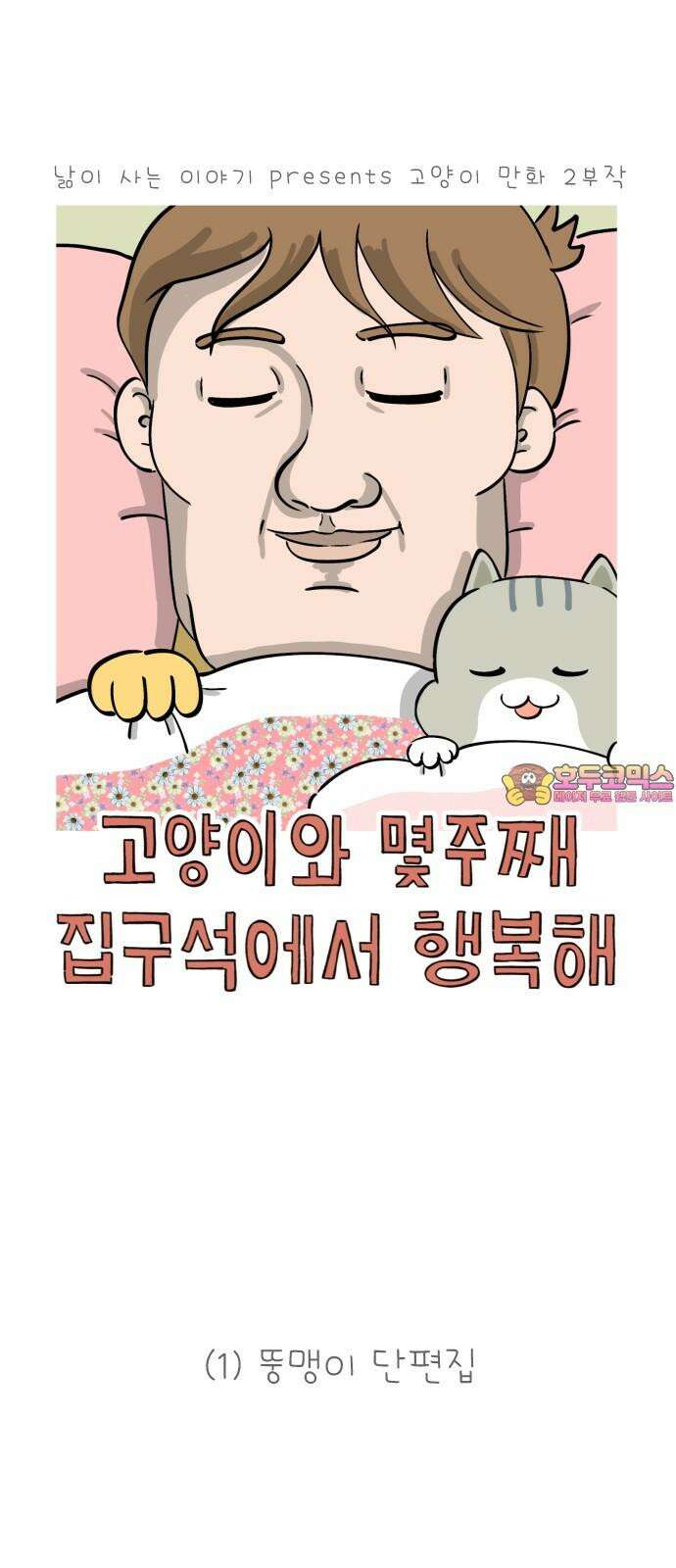 낢이 사는 이야기 - 계속되는 미미한 인생 53화 고양이 2부작 (1) 뚱맹이 단편집 1