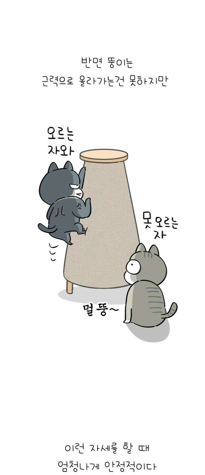 낢이 사는 이야기 - 계속되는 미미한 인생 53화 고양이 2부작 (1) 뚱맹이 단편집 5