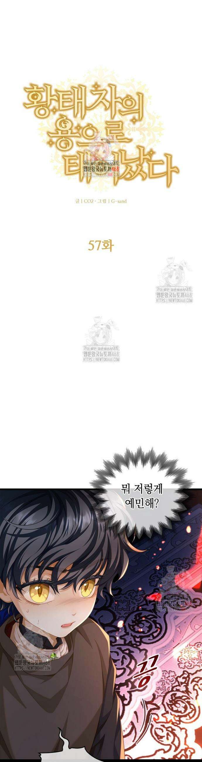 황태자의 용으로 태어났다 57화 1