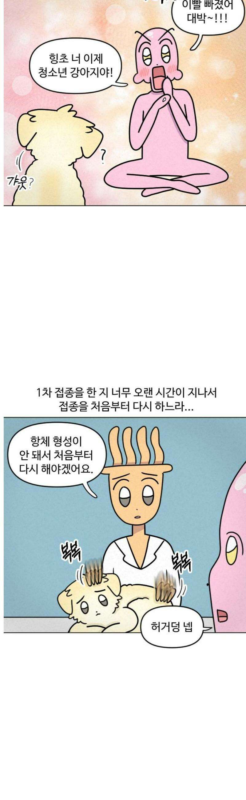 쌉초의 난 136화 산책 싫어 강아지1 3