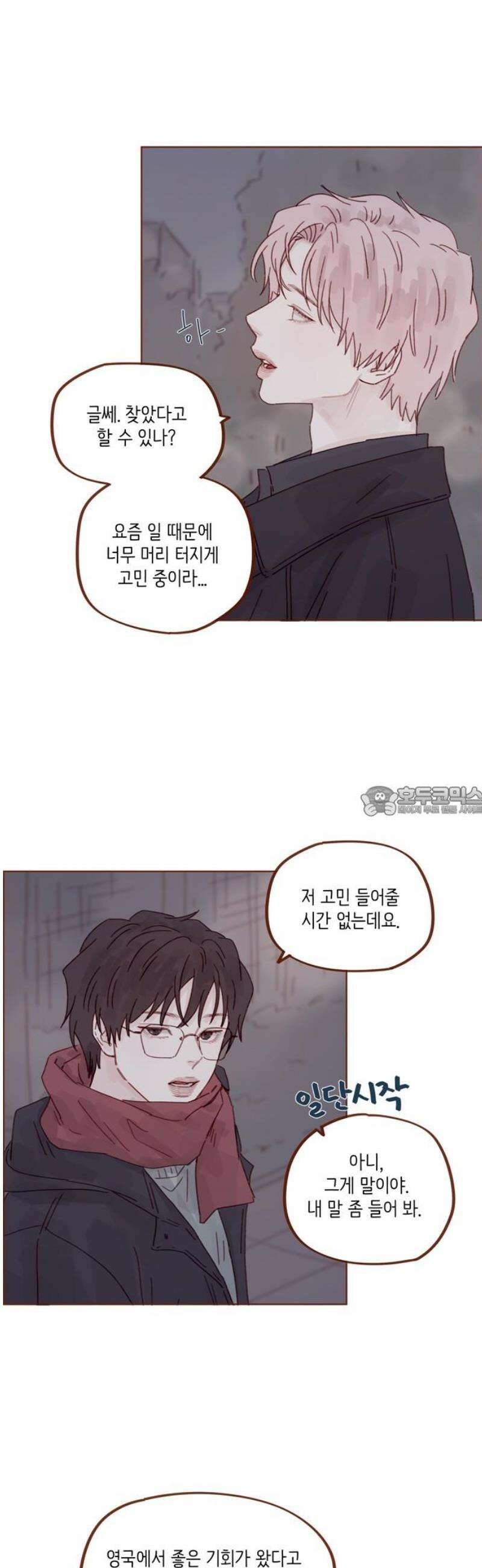 홍시는 날 좋아해 331화 : 보고 싶어서 온 건 맞아요 13