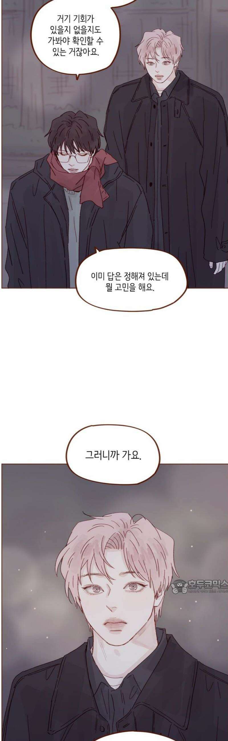 홍시는 날 좋아해 331화 : 보고 싶어서 온 건 맞아요 17