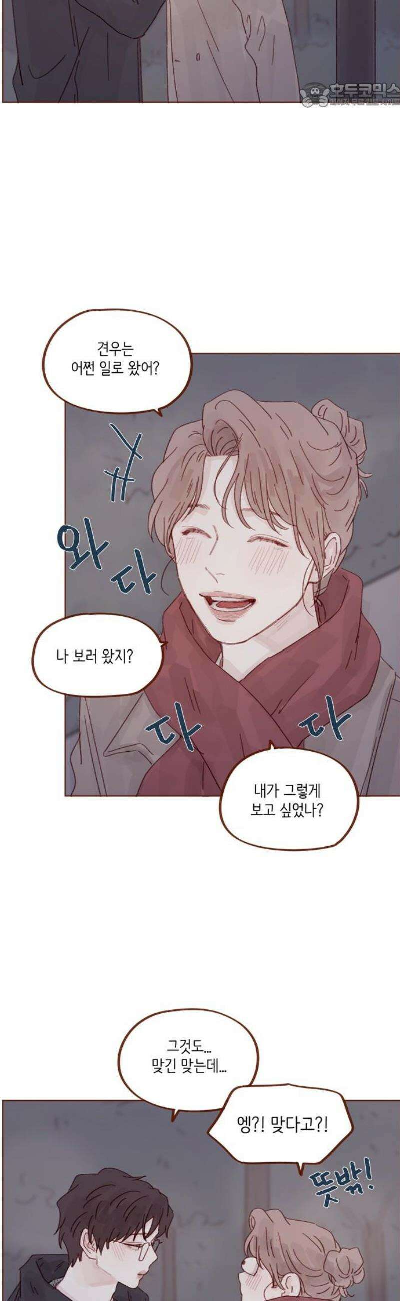 홍시는 날 좋아해 331화 : 보고 싶어서 온 건 맞아요 22