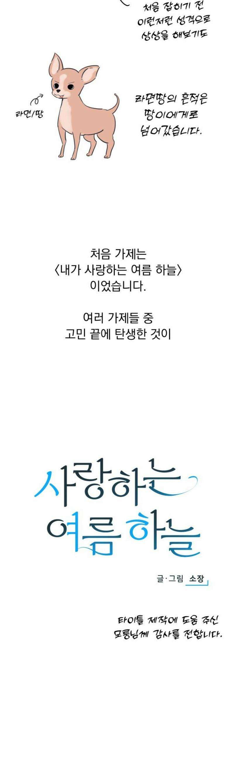 사랑하는 여름 하늘 [후기] 20