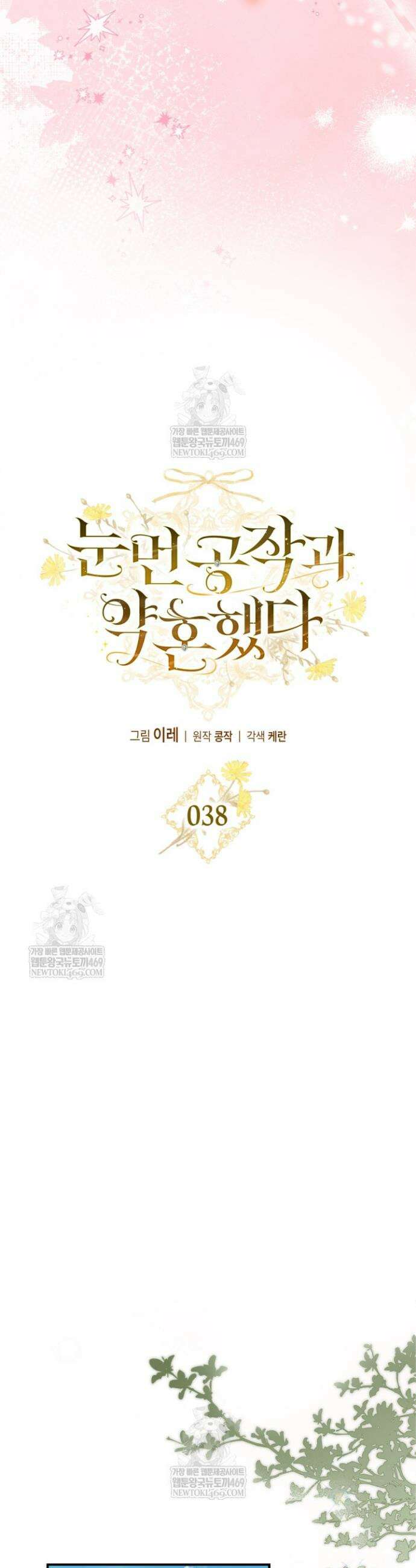 눈먼 공작과 약혼했다 38화 20