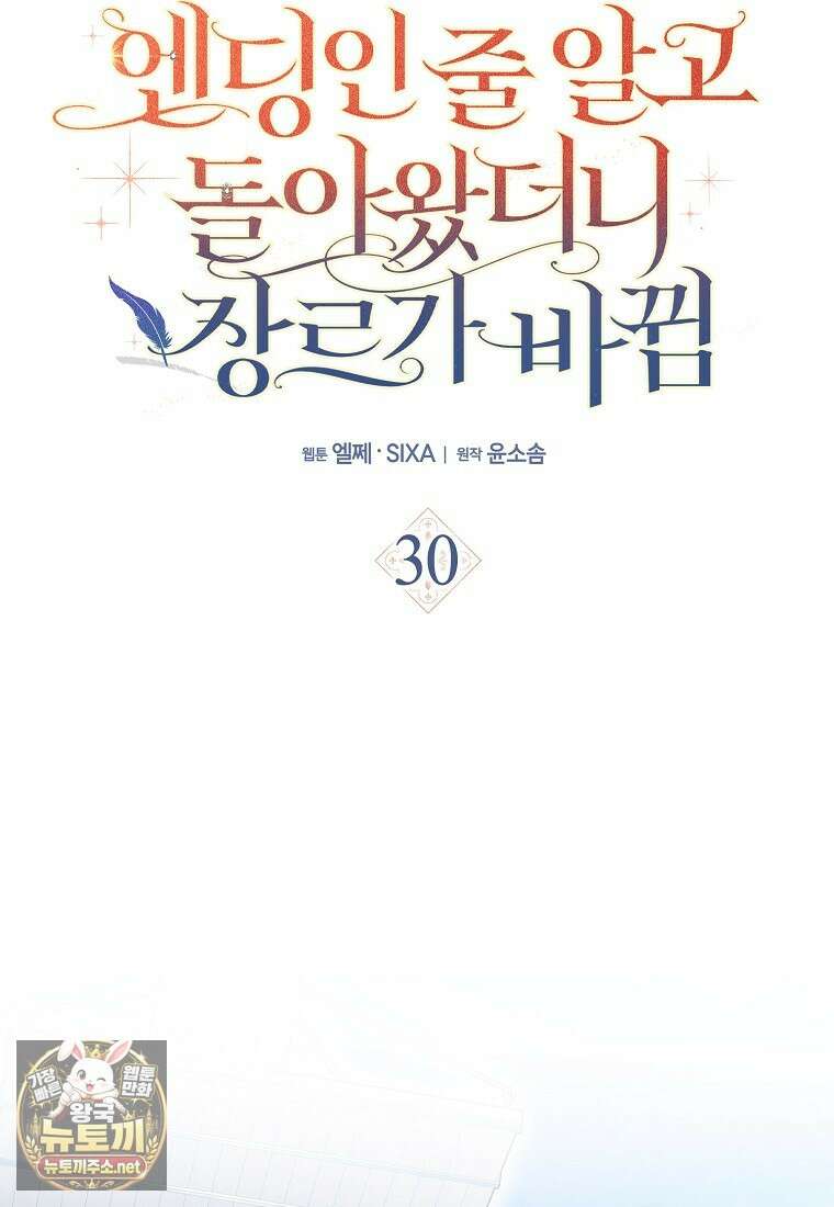 엔딩인 줄 알고 돌아왔더니 장르가 바뀜 30화 12