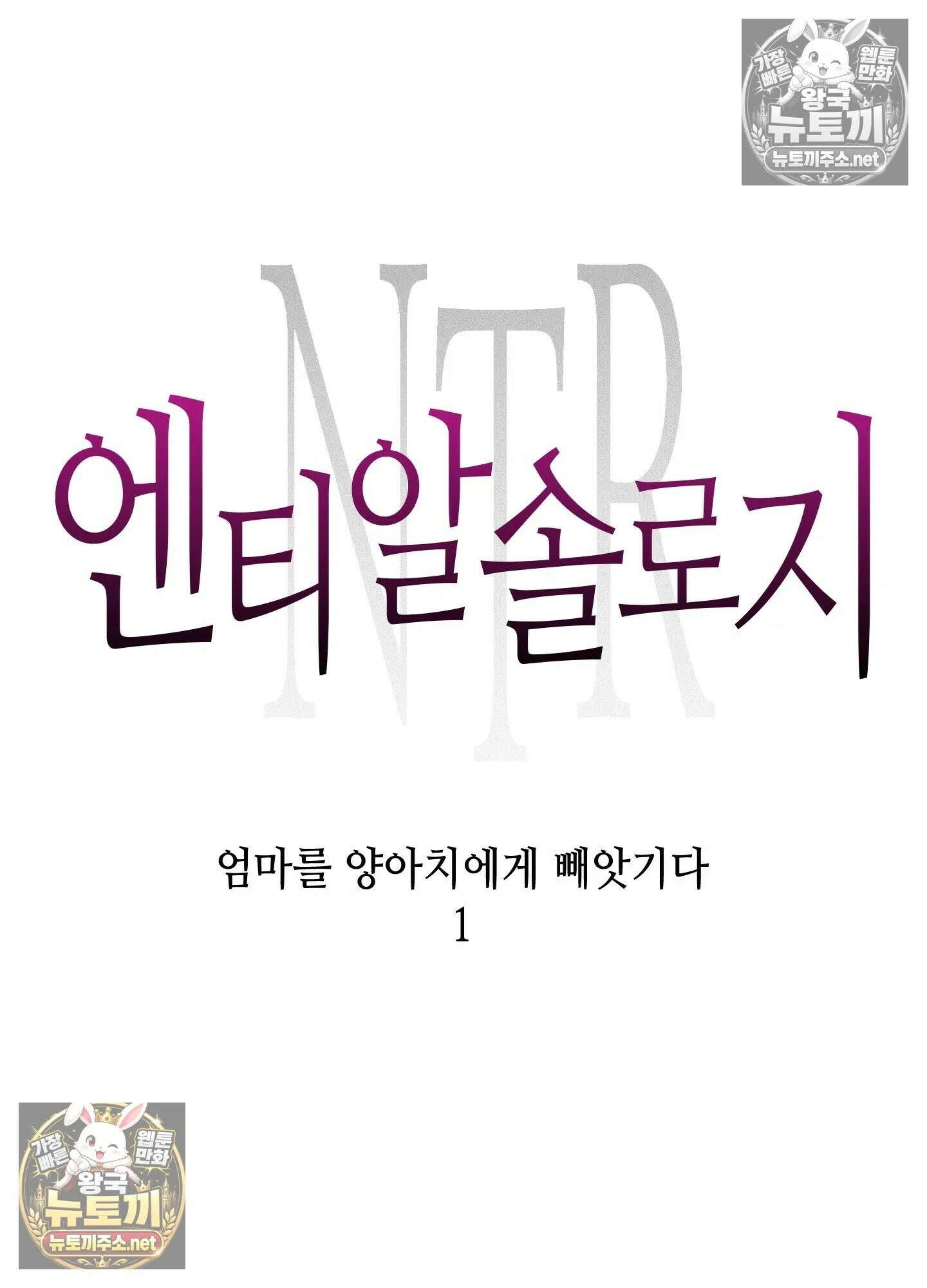 엔티알솔로지 11화 - 엄마를 양아치에게 빼앗기다 (1) 13