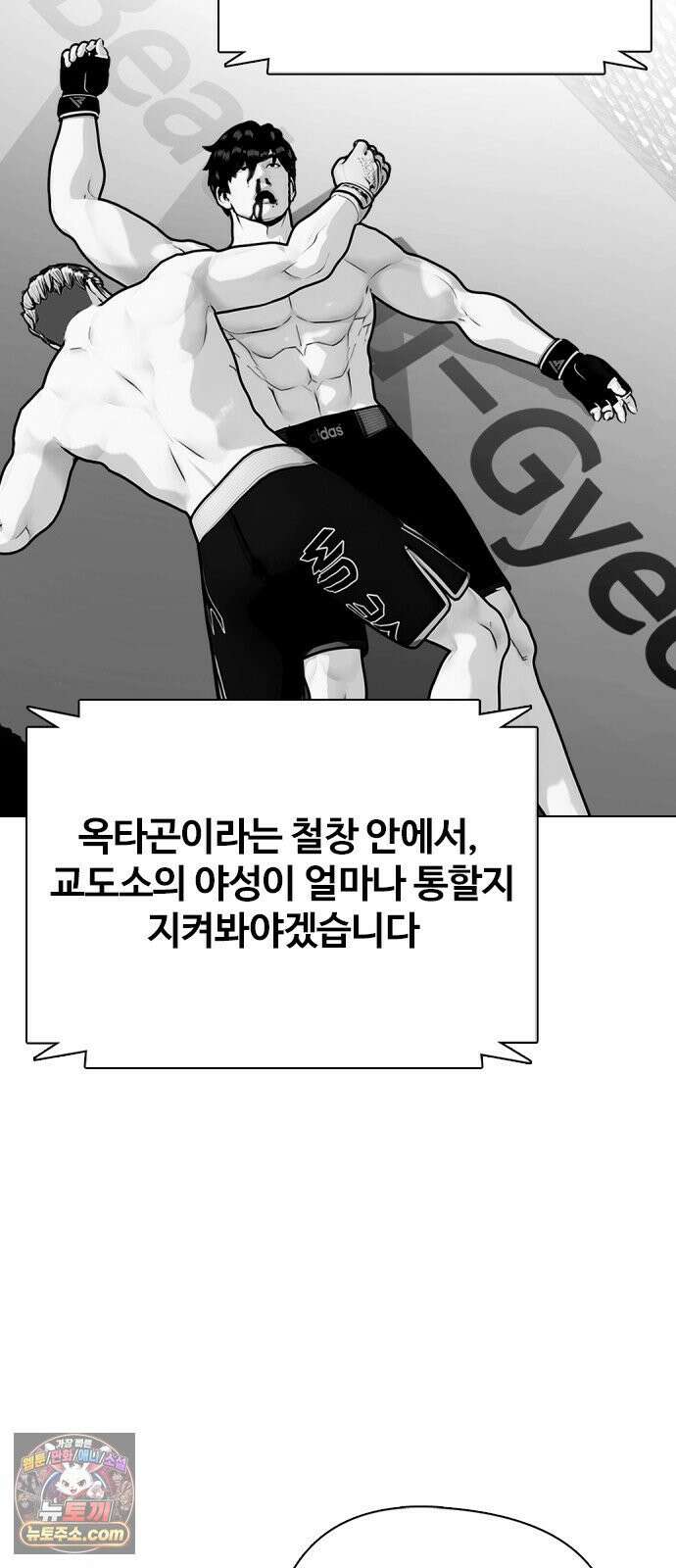 왕따가 격투기를 너무 잘함 171화． 반칙 VS 반칙 19