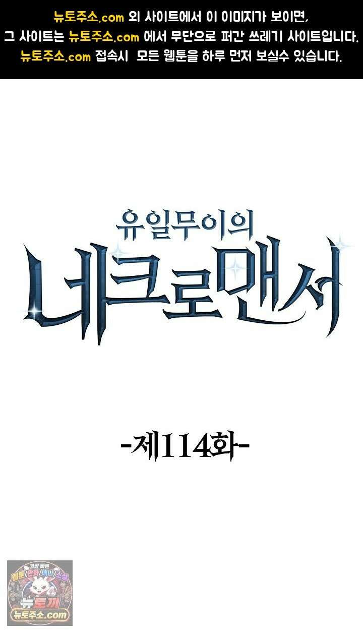 유일무이의 네크로맨서 114화 1