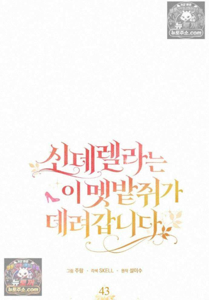 신데렐라는 이 멧밭쥐가 데려갑니다 43화 1