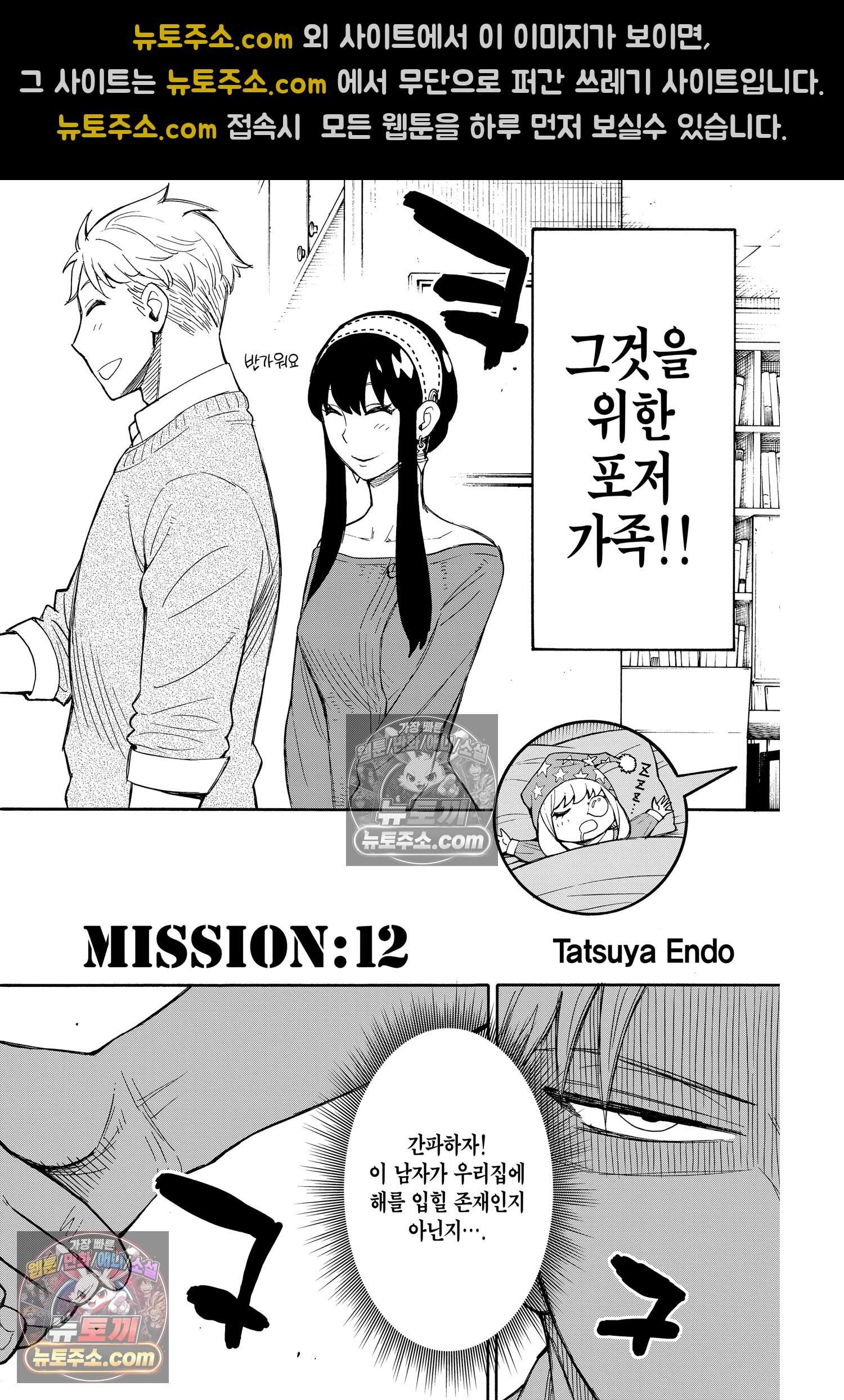 스파이 패밀리 MISSION : 12 3