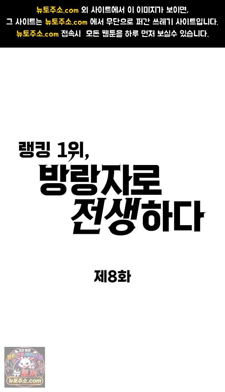 랭킹 1위, 방랑자로 전생하다 008 1