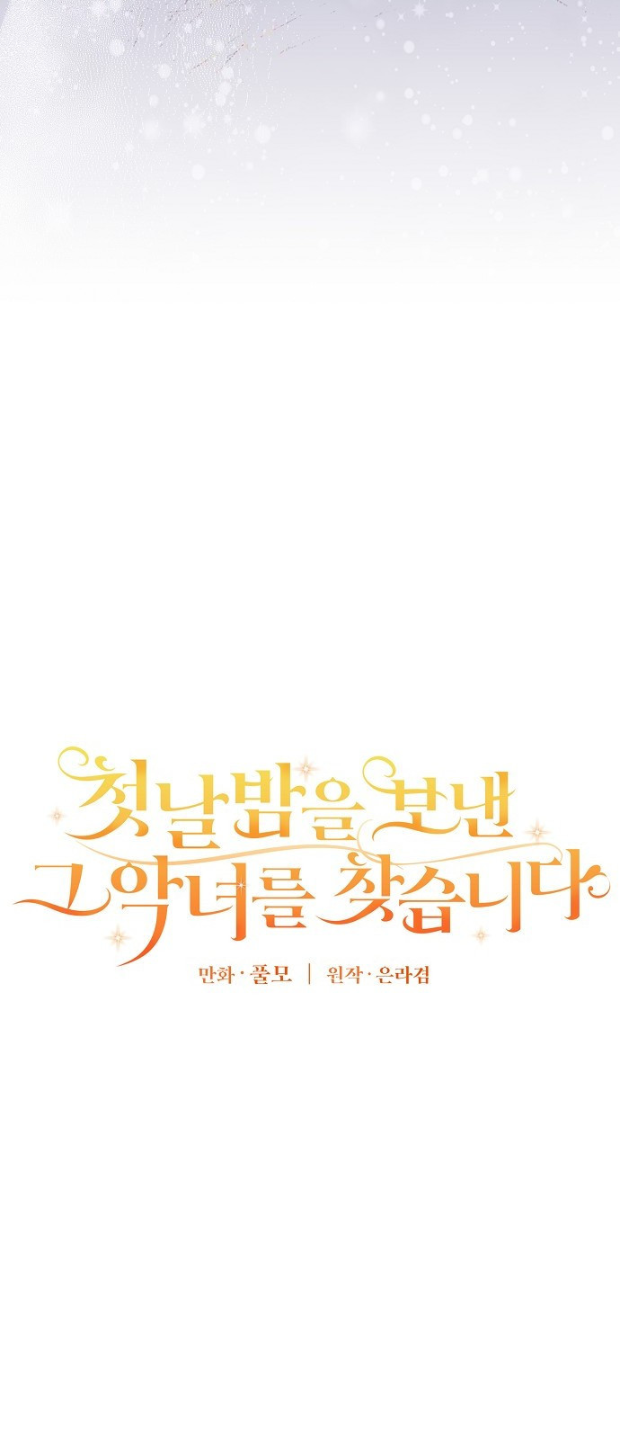 첫날밤을 보낸 그 악녀를 찾습니다 1화 11